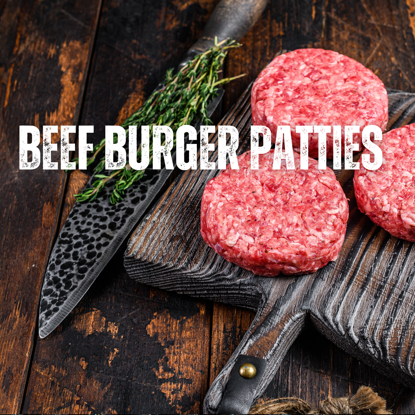 Beef Hamburger Patties