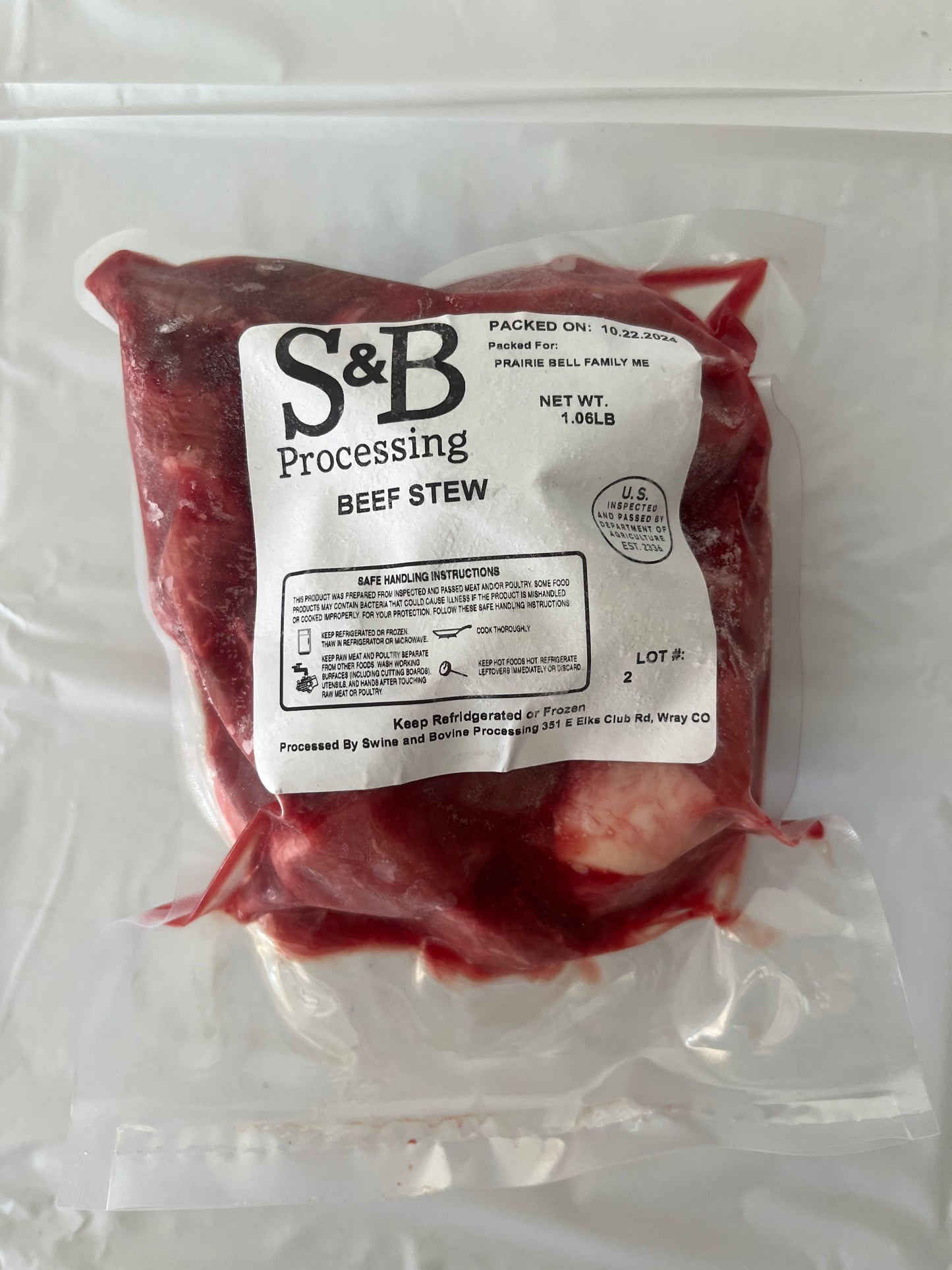 Stew Meat