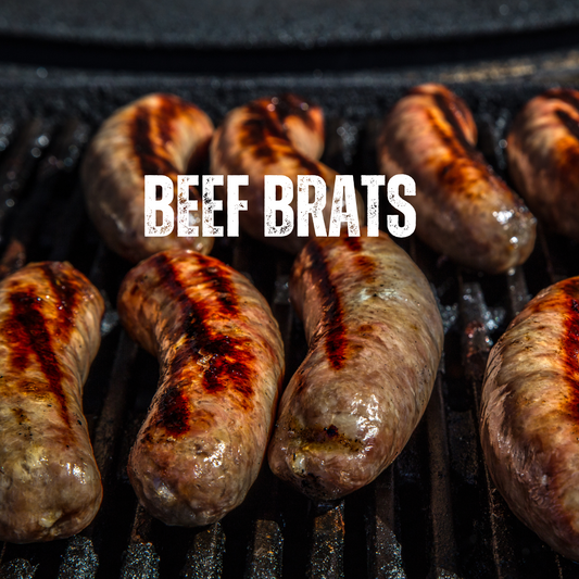 100% Grass Fed Beef Brats