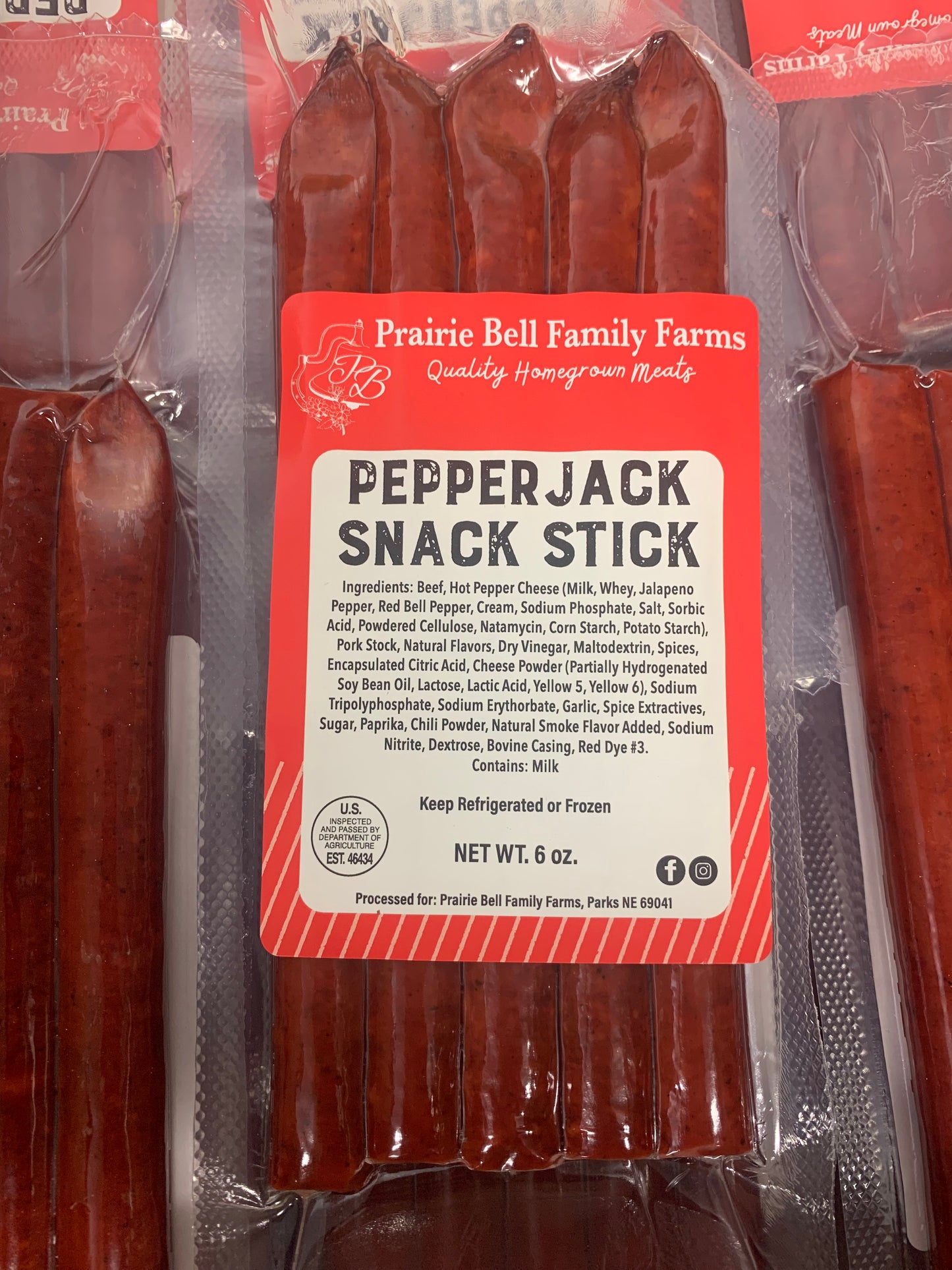 Grass Fed Beef Snack Sticks