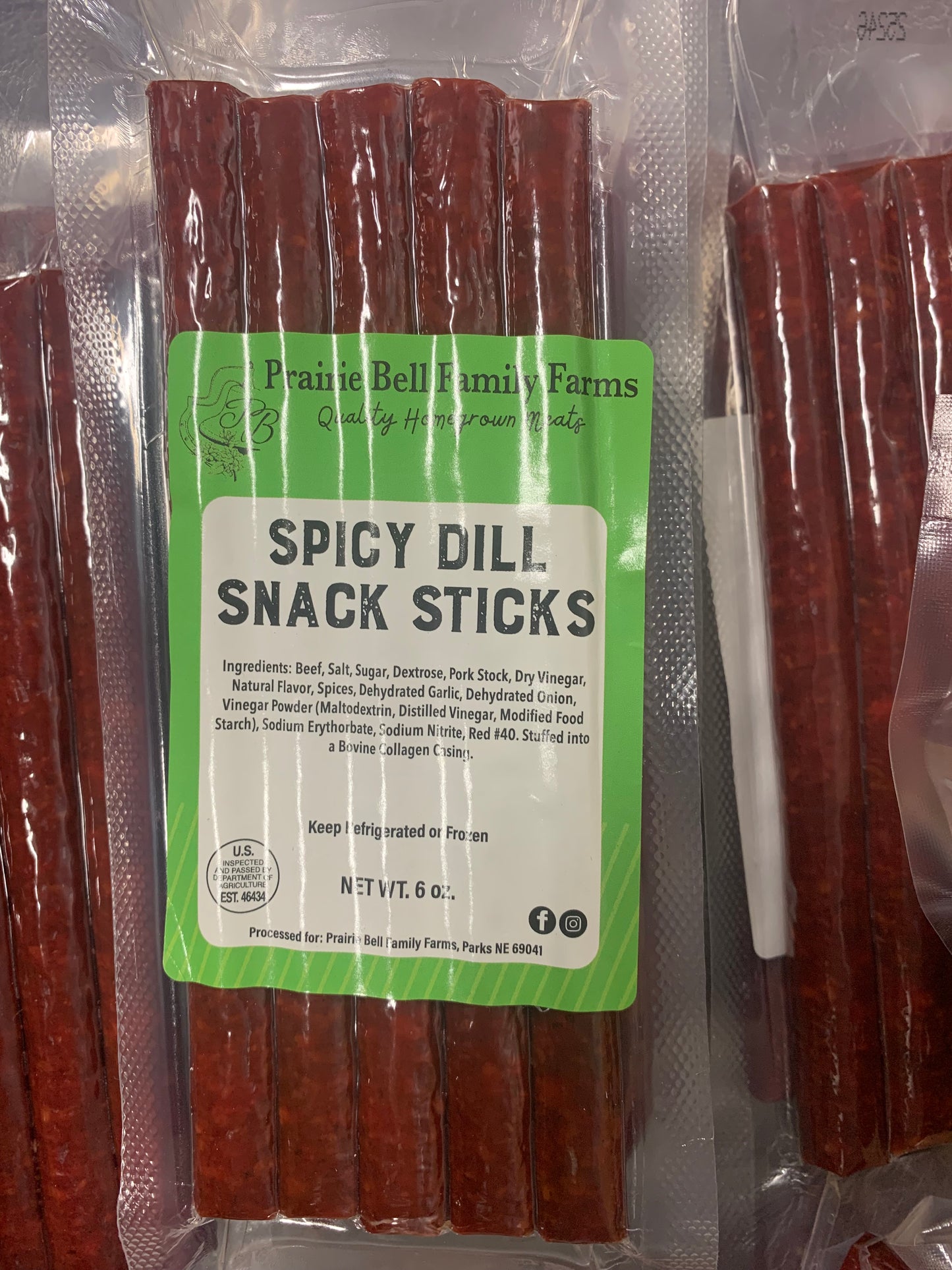 Grass Fed Beef Snack Sticks