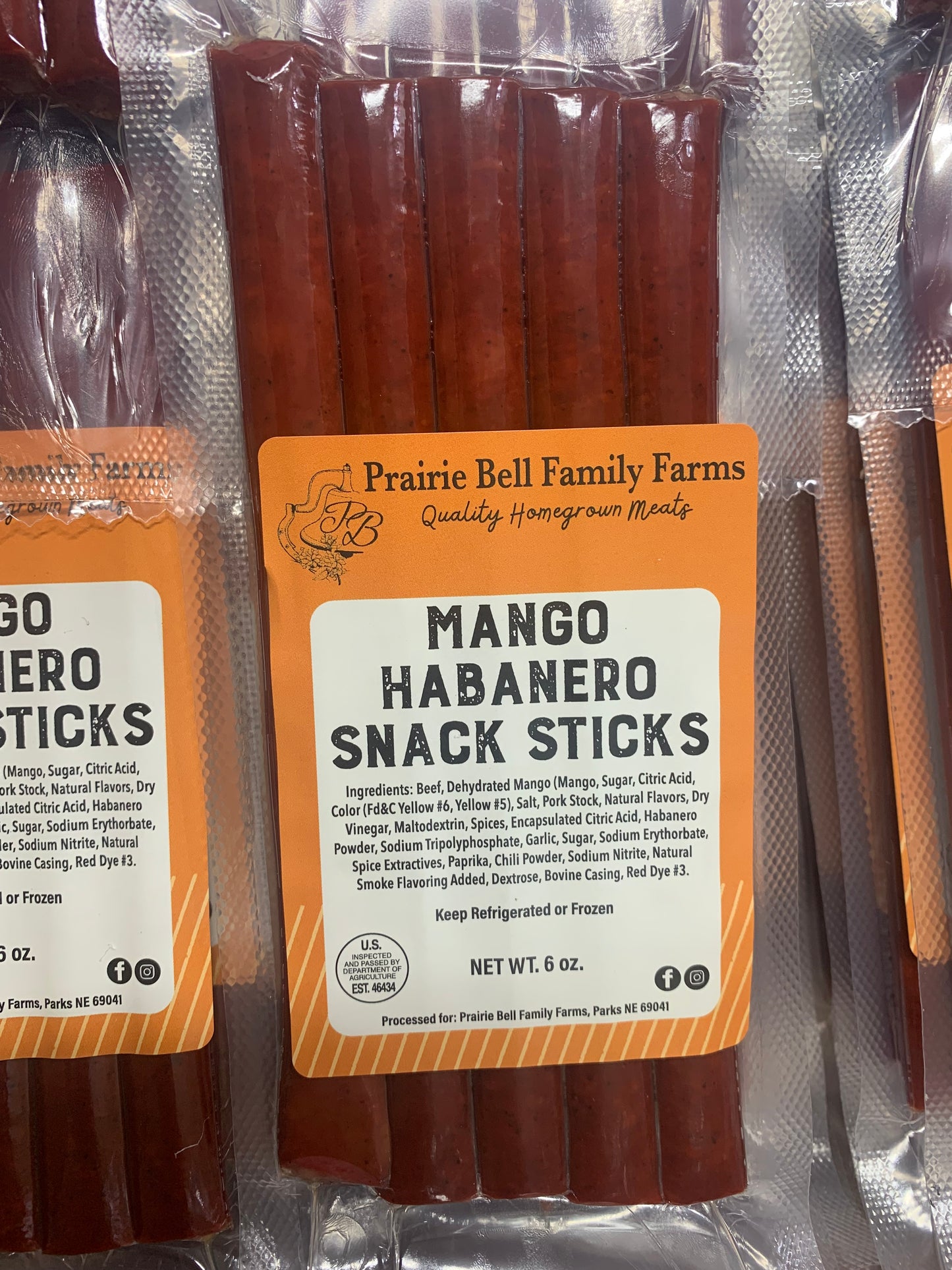 Grass Fed Beef Snack Sticks