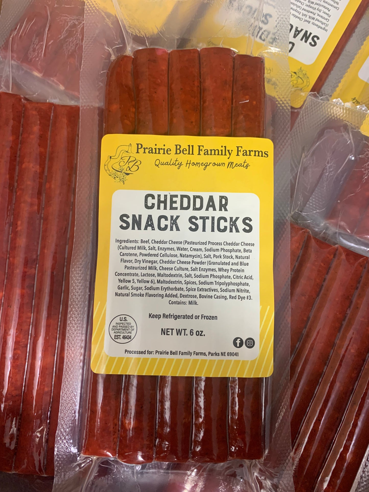 Grass Fed Beef Snack Sticks