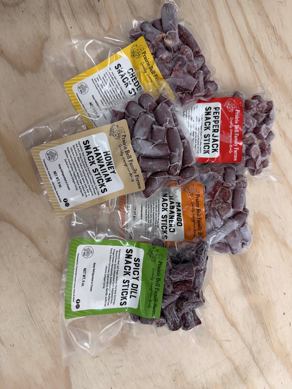 Grass Fed Beef Snack Sticks